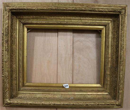 A picture frame, aperture 29 x 39cm